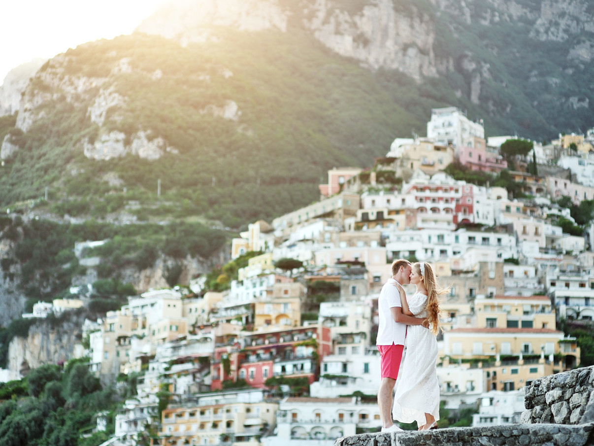 Romantic weekend on the Amalfi Coast in autumn and winter